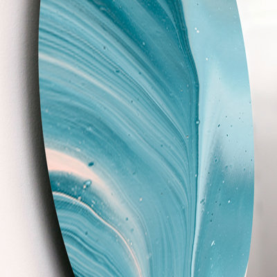 Modern Abstract Wall Decor on Metal