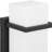 One-Light Modern Small Outdoor Wall Lantern-100014649-100014650