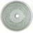 ANZZI Satui 16.1'' Green/Cream Tempered Glass Circular Bathroom Sink