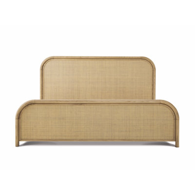 Gasaway Oak & Natural Cane Bed, Blonde