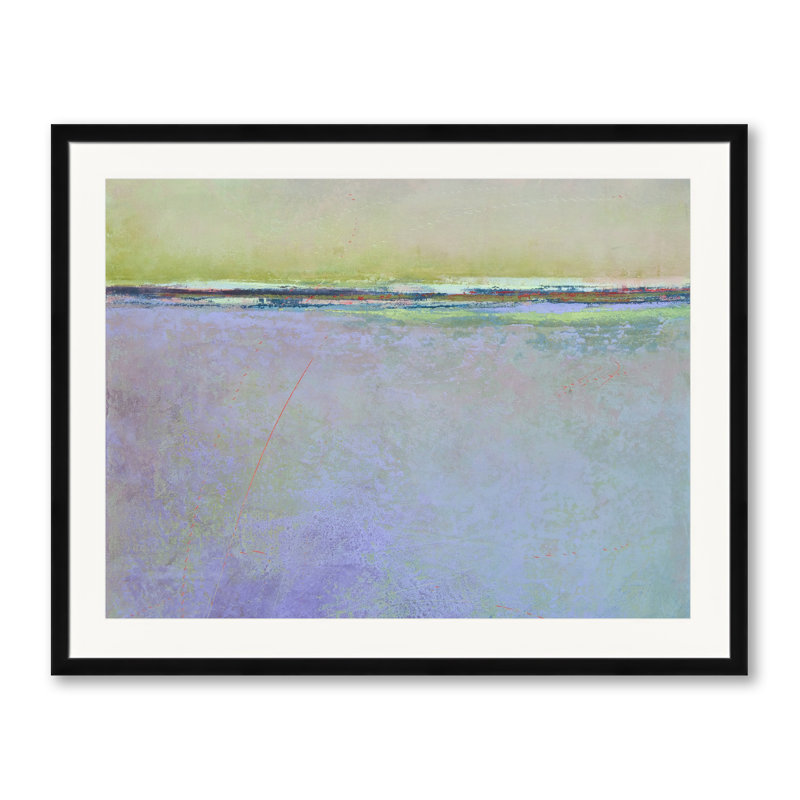 Lilac Secrets Print by Victoria Primicias, Black Framed Paper, 24" H x 30" W