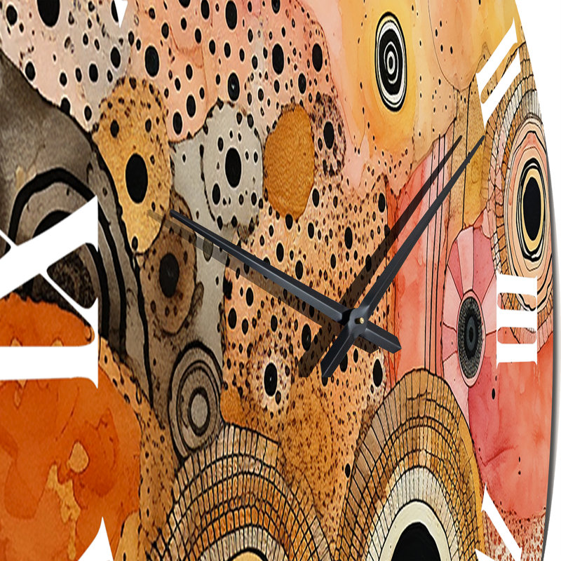 Horloge murale en métal, Petit