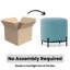 Tabouret d'appoint et repose-pieds 18 po Daryla-528914402
