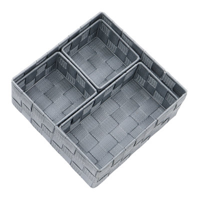 JVL Fabric Decorative Basket