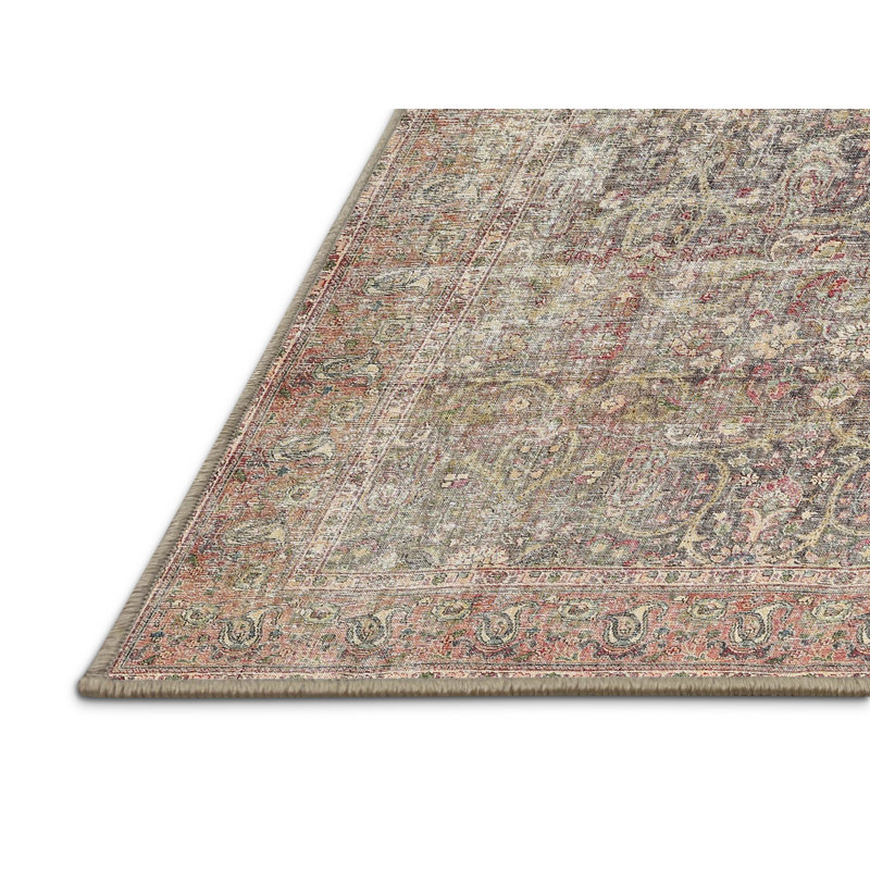 Oriental Indoor Rug, Rectangle 7' x 9'