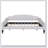 Full Size Upholstered Tufted Daybed, Beige 
