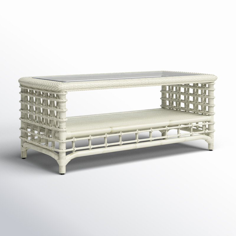 Bridgehampton Cocktail Table, Antique Frost White