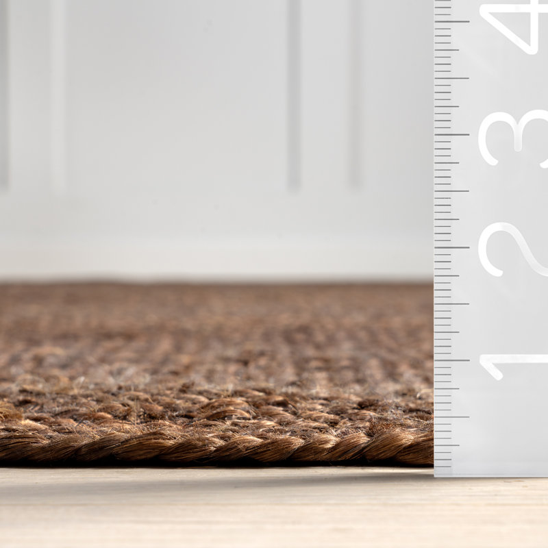 Tapis en jute Marjorine, Rectangle 9 pi 6 po x 13 pi 6 po
