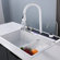 Smart Living&Technology 18.1'' W Single Bowl Stainless Steel Drop-In Kitchen Sink with 2 Faucet Holes