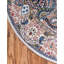 Tapis traditionnel Kelayeh de couleur crème