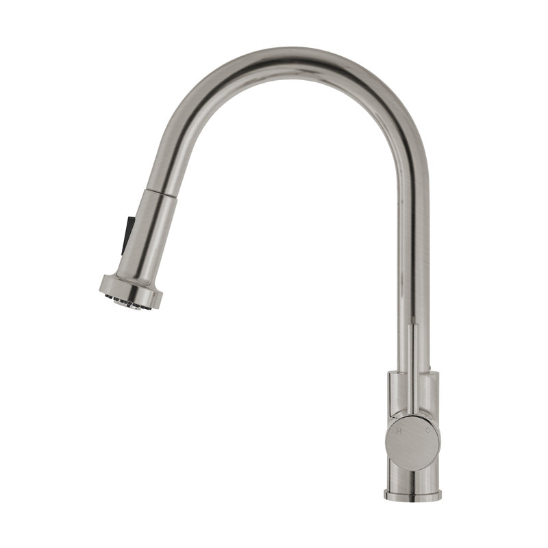 Nouvet Single Handle, Pull-Down Kitchen Faucet, Brushed Nickel