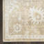 Tapis ivoire doré lavable à la machine Bungalow Rose Bussie Bungalow-759111442