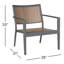 Limetta Powder Coated Aluminum Outdoor Lounge Chair