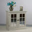 Buffet de rangement avec 2 portes décoratives en miroir-2025595069