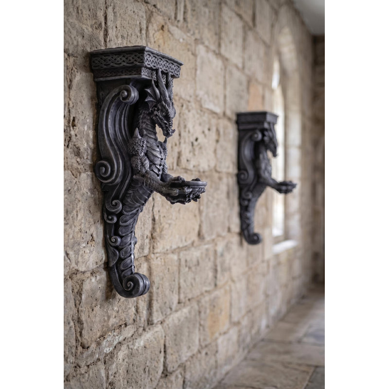 Sculpture murale Dragons of Darkmoor Castle