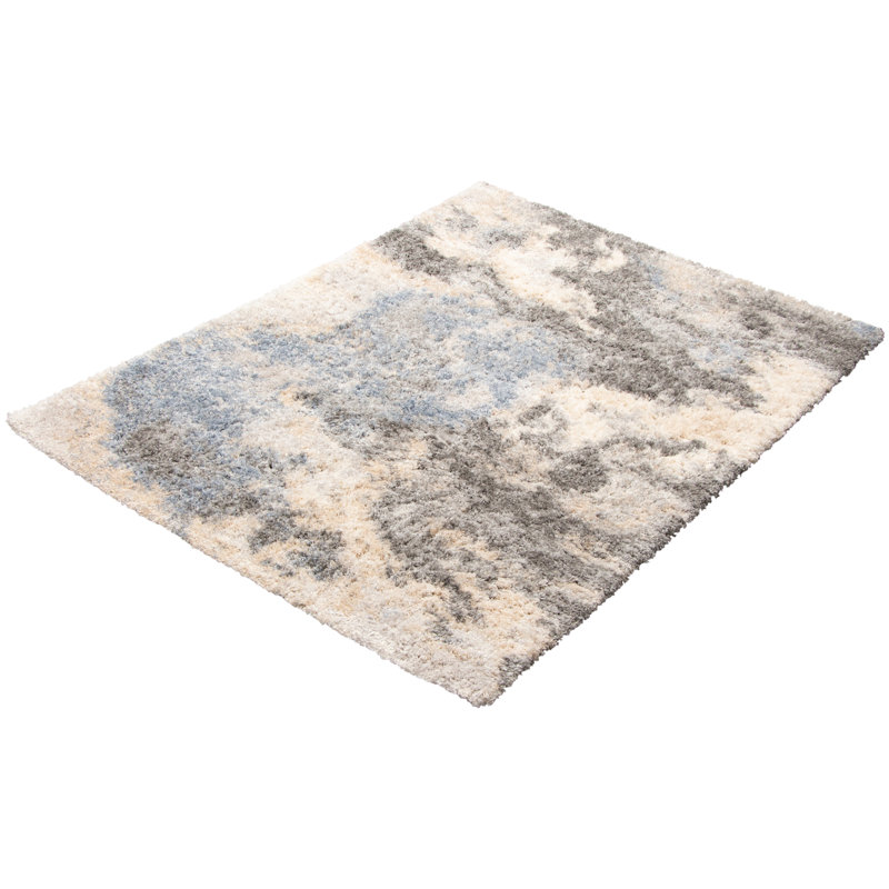 Barrand Performance Abstract Indoor Rug, Rectangle 3'11" x 5'7"