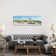 Sylt Panorama With Lighthouse List Ost by Jan Becke - Panoramic Gallery-Wrapped Canvas Giclée on Canvas