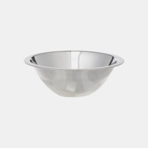 16 Quart Mixing Bowl, Heavy Duty,Stainless Steel, 22 Gauge (0.8 Mm), Comes  In Each