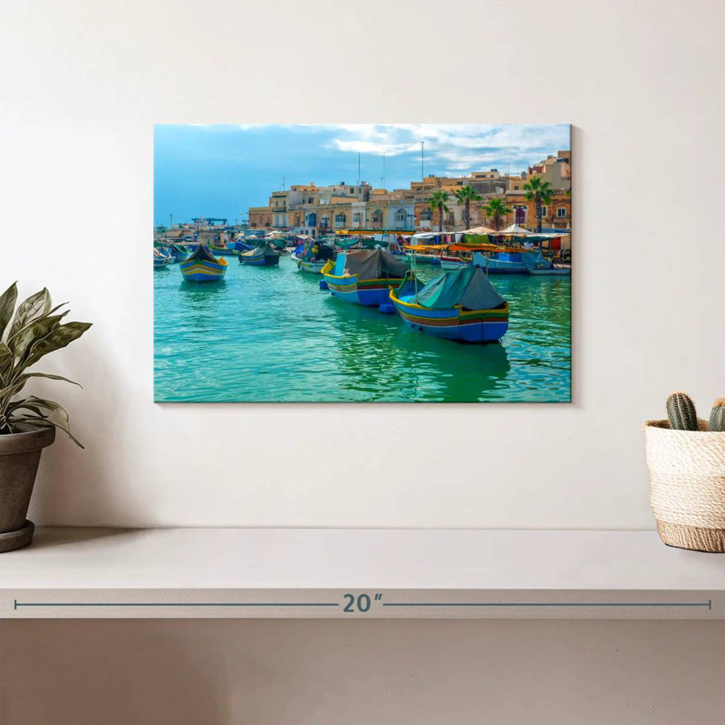 Bateaux de pêche Mehar Malta, H 8 po x l 12 po
