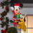 Airblown-Hanging Mickey And Pluto-Disney Inflatable