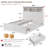 Chantise Farmhouse Queen Platform Bed with Storage and Headboard, Wood Platform Bed Frame with Charging Station and Drawers, No Box Spring Needed-638624750