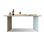 Marble rectangular dining table