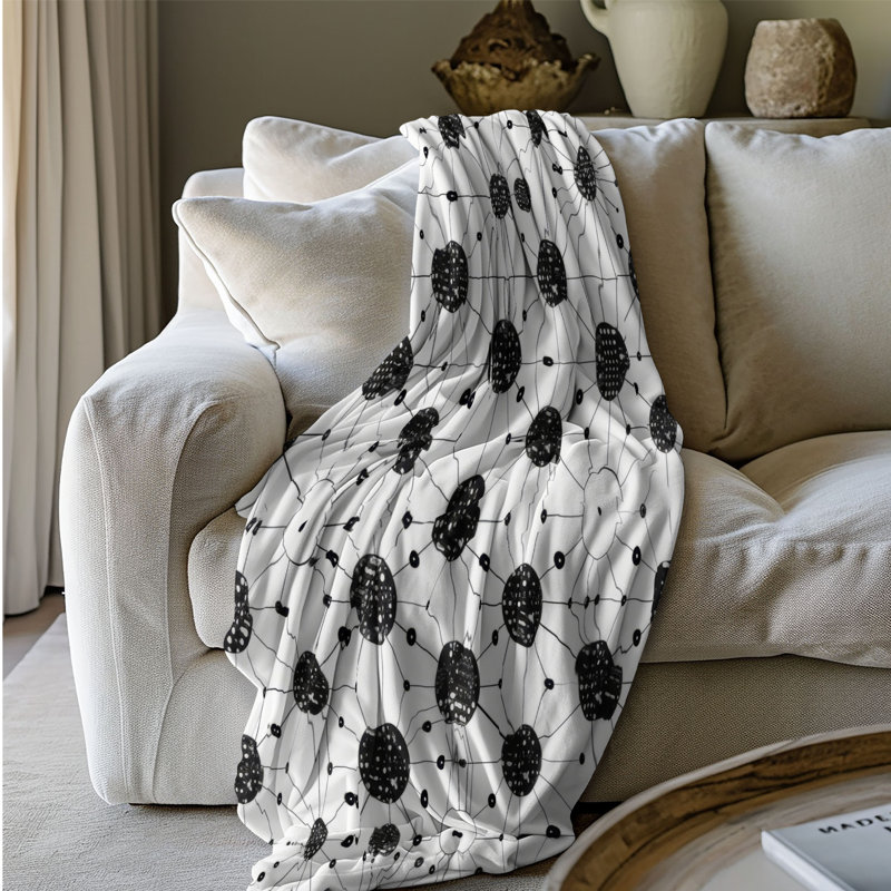Digital Matrix - 1 Piece Premium Blanket, Queen