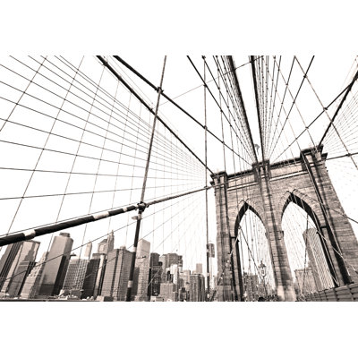 Wibridge Gray - Wrapped Canvas Print