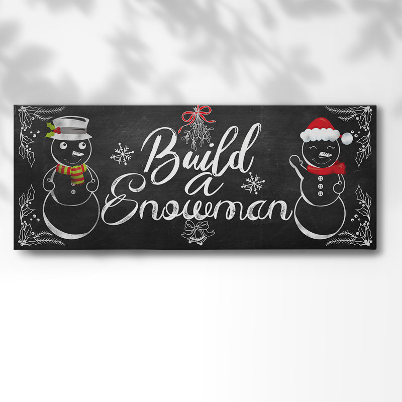 Construisez un bonhomme de neige, H 12 po x l 30 po x P 1,5 po