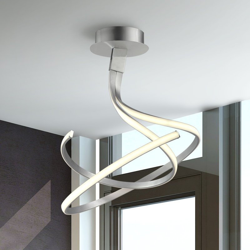 Plafonnier semi-encastré 2 lumières Barbury