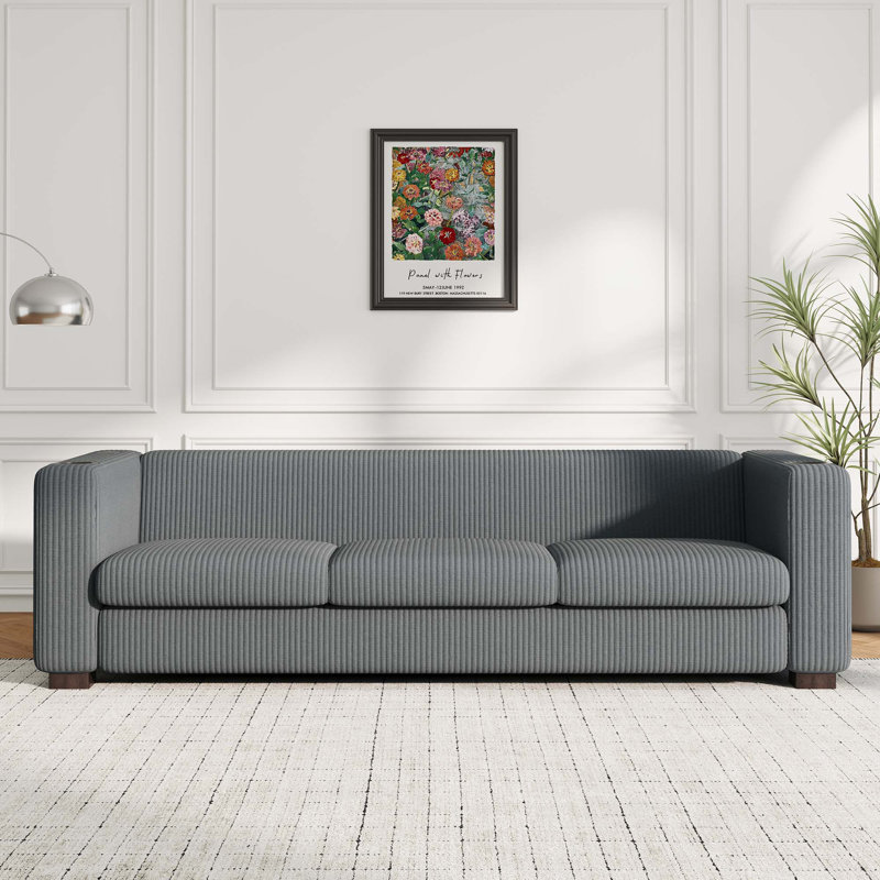 3-Seat Sofa, Gray