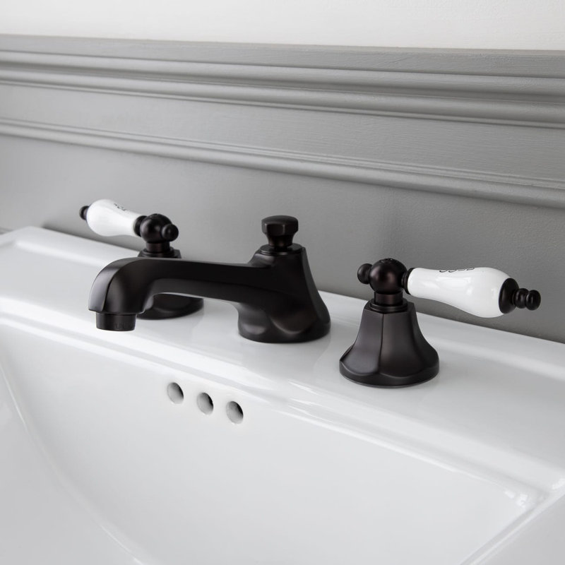 Widespread 2-handle Bathroom Faucet, Oil Rubbed Bronze