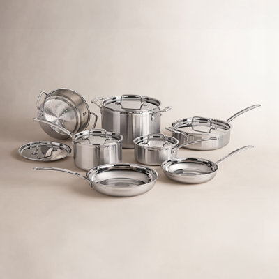 Cuisinart MultiClad Pro 12-Piece Cookware Set