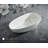 Arden 71" Freestanding Solid Surface Bathtub in White