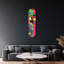 Peinture décorative en verre trempé