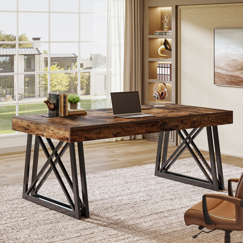 160Cm W Rectangular Computer Desk