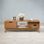 Table basse simple en bois massif Jara