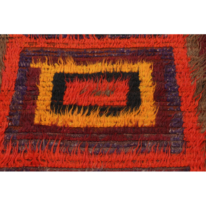One-of-a-Kind 3’2”x9’3” Hand Knotted Area Rug