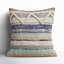 Dominigue Chevron Handmade Cotton Throw Pillow 