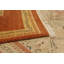 Tapis unique en laine noué à la main style Oushak des années 2010 de 6 pi x 8 pi 10 po jaune Quinnesha