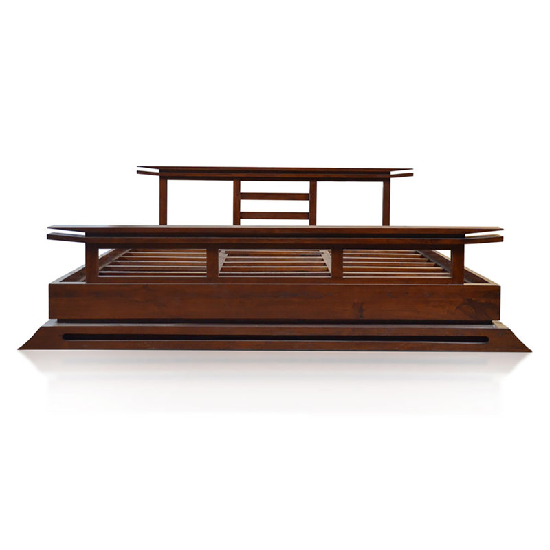 Kondo Solid Wood Bed, Queen