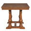 Ensemble de table de salle à manger 7 pièces en bois massif pour table de salle à manger extensible de 6 à 58 à 76 po avec 6 chaises rembourrées à dossier ovale, table de cuisine de ferme et ensemble de chaises pour salle à manger, noyer