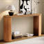 Console en bois de 60 pouces décorée de boules en bois-509860791