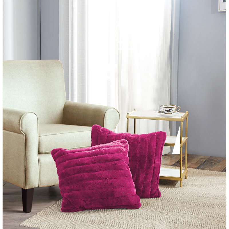 Housse de coussin Supermink, Rose fuchsia