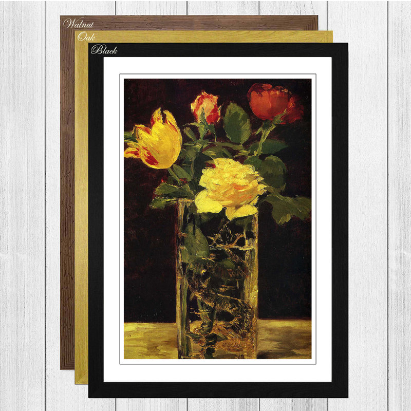 Edouard Manet - Single Picture Frame Painting, Walnut