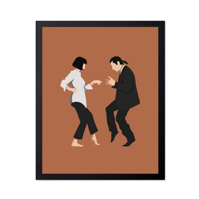 Brown Pulp Fiction Twist Dance