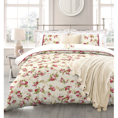 Crushed Velvet / Faux Silk Duvet Cover Set