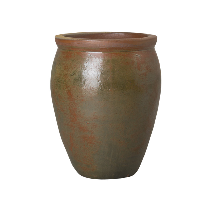 Handmade Ceramic Pot Planter, 22" H x 17" W x 17" D