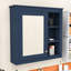 Armoire à pharmacie murale avec miroir et tablettes-2018754245