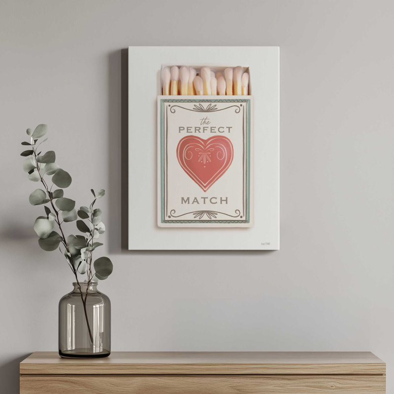 «The Perfect Match» par House Fenway, reproduction d'art, L 18 po x H 24 po, Ne s’applique pas, Toile non encadrée